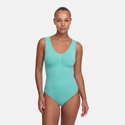 Tank Bodysuit Sculpting Shapewear mit Slip