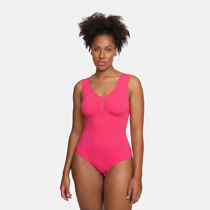 Tank Bodysuit Sculpting Shapewear mit Slip